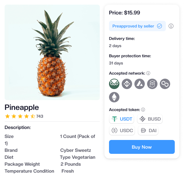 marketplace product