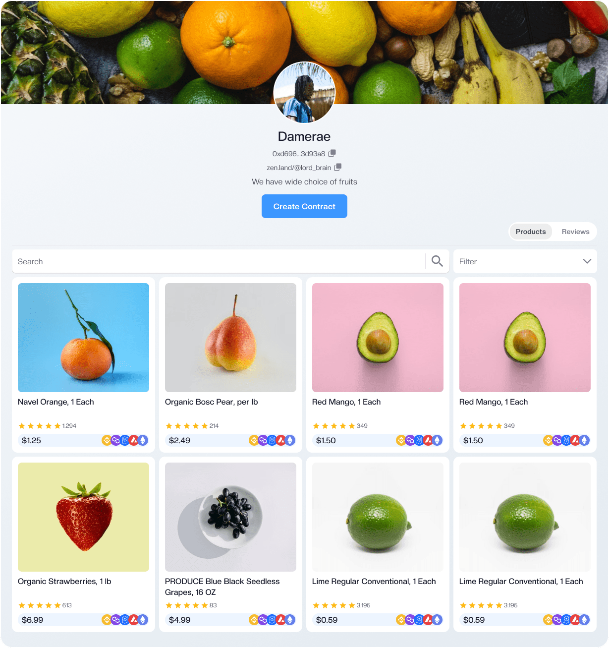 marketplace profile
